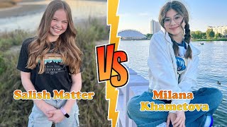 Salish Matter VS Milana Khametova Transformation ★ From Baby To 2025