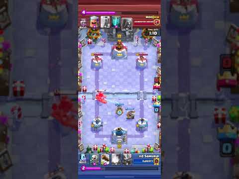 Maxed golem vs 2.9 xbow *UNDERLEVELED CARDS*