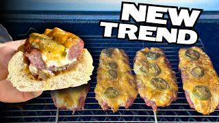 Smoked Sausage Boats - But WAY BETTER on a Sandwich - You HAVE TO Make These!