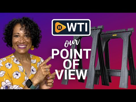 Stanley Jr Folding Sawhorse - WTI product video review
