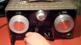 Magnétophone a fil ERFIL - Wire Recorder ERFIL- Erfil Baby