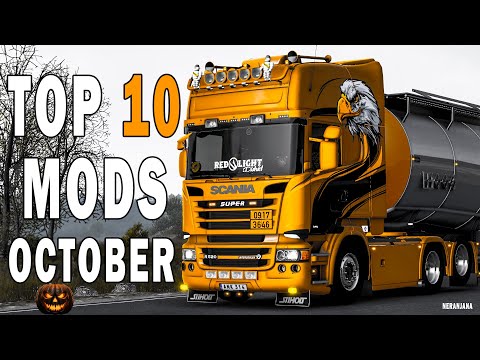 TOP 10 ETS2 MODS - OCTOBER 2023 | Euro Truck Simulator 2 Mods