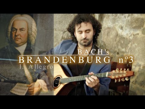Fernando Barroso - Brandenburg Concerto Nº3. I. Allegro by J. S. Bach. - Irish Bouzouki Adaptation