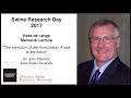 Swine Research Day 2017 Dr John Patience