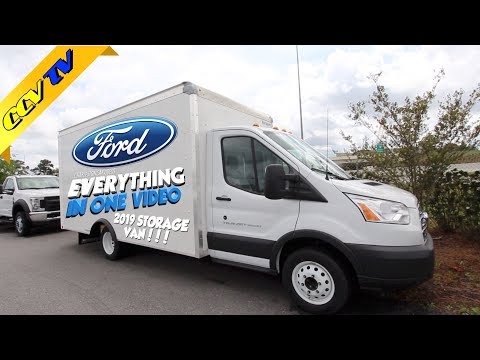 New 2019 Ford 350 HD Transit Storage Van / Moving Van - REVIEW