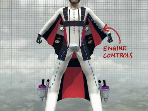 Stunt Junkies: Jet Powered Wingsuit: Visa Parviainen