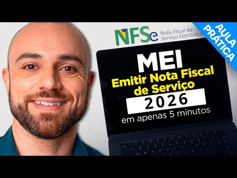 How to issue a MEI (Individual Microentrepreneur) service invoice (2026) ✅ Complete and FREE temp...
