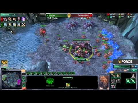 StarCraft 2 - Naniwa [P] vs Sen [Z] G1 (Commentary)