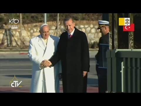 Visite du Pape François au Président de la République turque