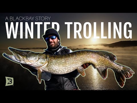 WINTER TROLLING - Fishing MONSTER PIKE on Lough Derg using BIG BAITS