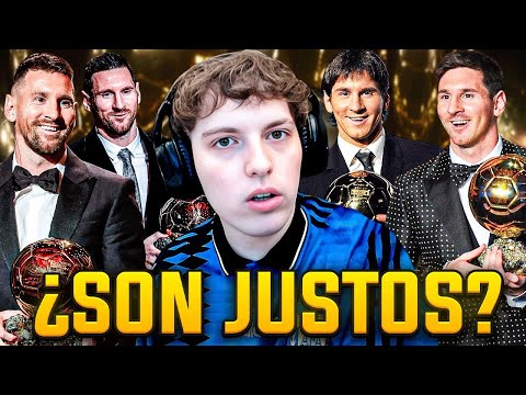 ¿SON JUSTOS LOS 8 BALONES DE ORO DE MESSI? ¿MERECE MAS? ¿MERECE MENOS? DEBATE Y REACCION (2025)