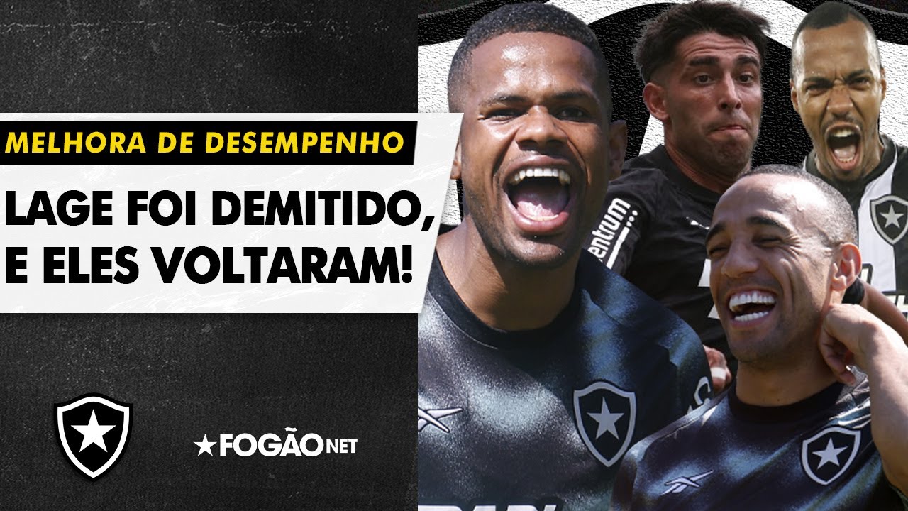 VÍDEO | Jogadores sobem de produção após saída de Bruno Lage do Botafogo