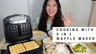 [Review] 3-in1 Waffle Maker | Is it Really Worth it? | What Else Can You Make?