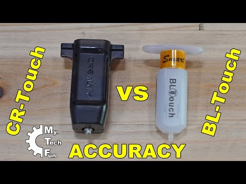 Creality CR-Touch vs BL-Touch accuracy test (with M48 G-code)