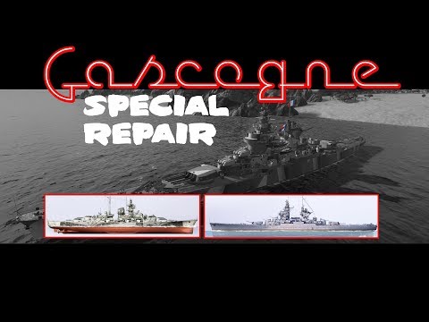 The FRENCH TIRPITZ - Gascogne - World of Warships