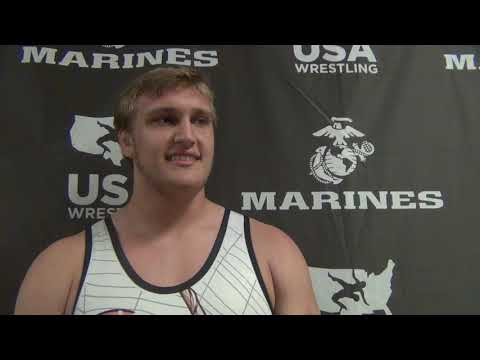 Jacob Barnes OR, 2019 Cadet Greco Roman National  champion at 285 Pounds