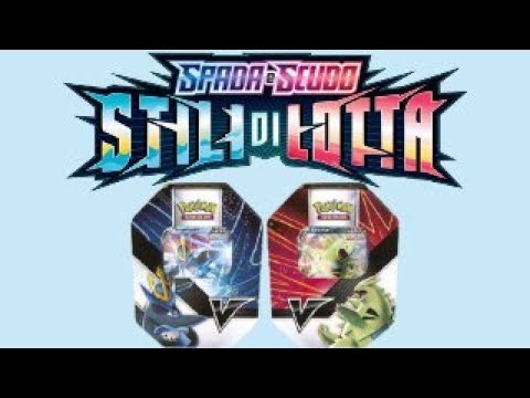 Apriamo le 2 Tin STILI DI LOTTA di Empoleon & Tyranitar  Lo fartuna e ancora dalla nostra parte