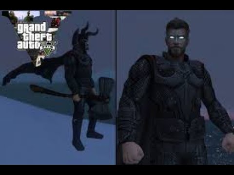 🔴GTA 5 Thor Endgame script mod by JulioNIB - Final version gameplay (Live Stream)