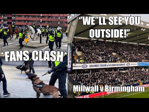 Fans LOSE IT! Last Minute WINNER! Millwall v Birmingham City VLOG