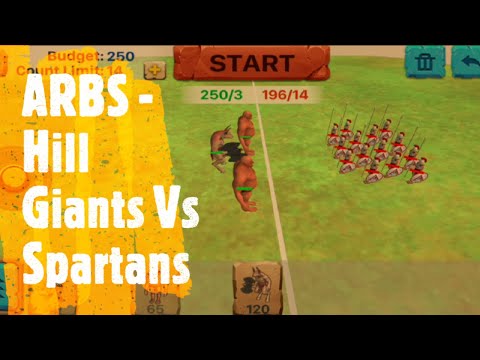 ARBS - Hill Giants Vs Spartans