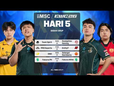 [LIVE] | Group Stage MSC DI EWC Hari 5 | (ID)