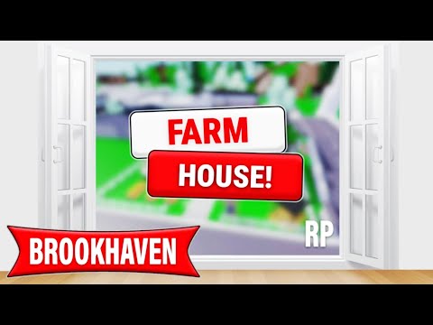 Roblox Brookhaven RP FARM HOUSE ANIMALS UPDATE (Reveal)