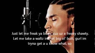 Trey Songz- Just wanna cut with Lyrics