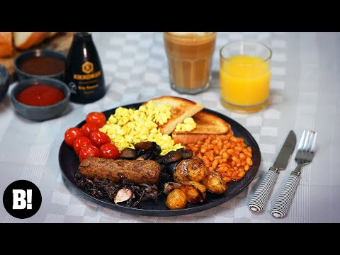 Full Flavour English Breakfast (That's 100% Vegan!)