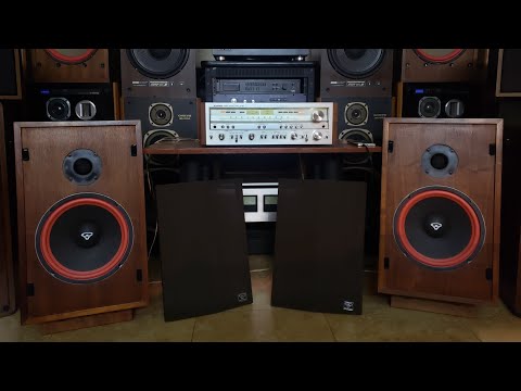 Quick Demo2 - Pioneer SX-950 & Cerwin Vega 212 12" HardRocker Series Speakers