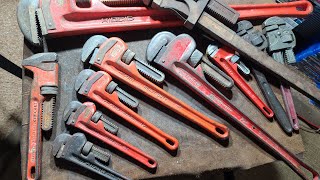 Ridgid Pipe Wrenches Do Not Have Forged Handles, Only Forged
