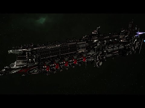 Imperial Navy vs Chaos - Skalgrim Mod - Massive Battle - Battlefleet Gothic Armada 2