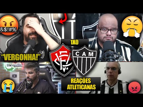 REAÇÕES dos ATLETICANOS - VITÓRIA 1X0 ATLÉTICO-MG - BRASILEIRÃO 2025 - VAMOS RIR DO GALO!