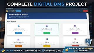 Download lagu Digital Document Management System (DMS) Demo | Python , PyQt6, PostgreSQL (with LAN Support) ,&Git mp3