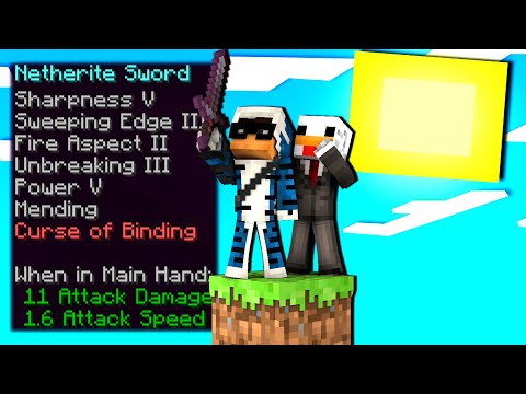 CREIAMO LA SPADA FINALE SU MINECRAFT CON UN BLOCCO - ITA