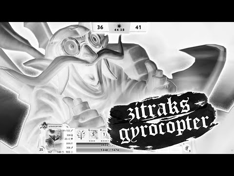 Zitraks показывает чудеса баллистики на гирокоптере через впитывание