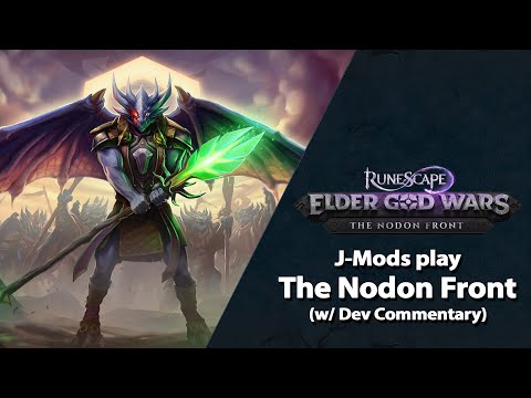 J-Mods Play Elder God Wars: The Nodon Front | RuneScape Playthrough w/ Dev Commentary