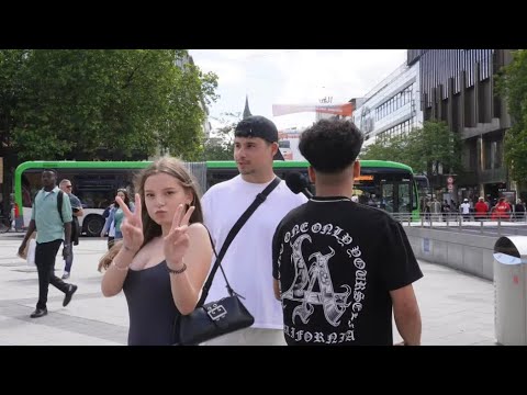 BLIND DATE auf der STRASSE!🔥 l HASSUN