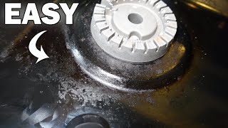 How To Remove Burnt On Grease From Stove Top (Cheap & Easy)