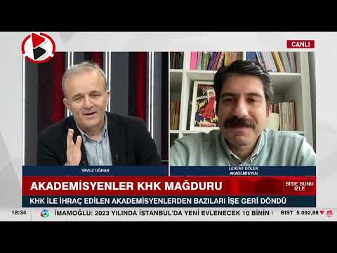 DİP Genel Başkan Yardımcısı Levent Dölek İstanbul Üniversitesi'ne geri dönüyor
