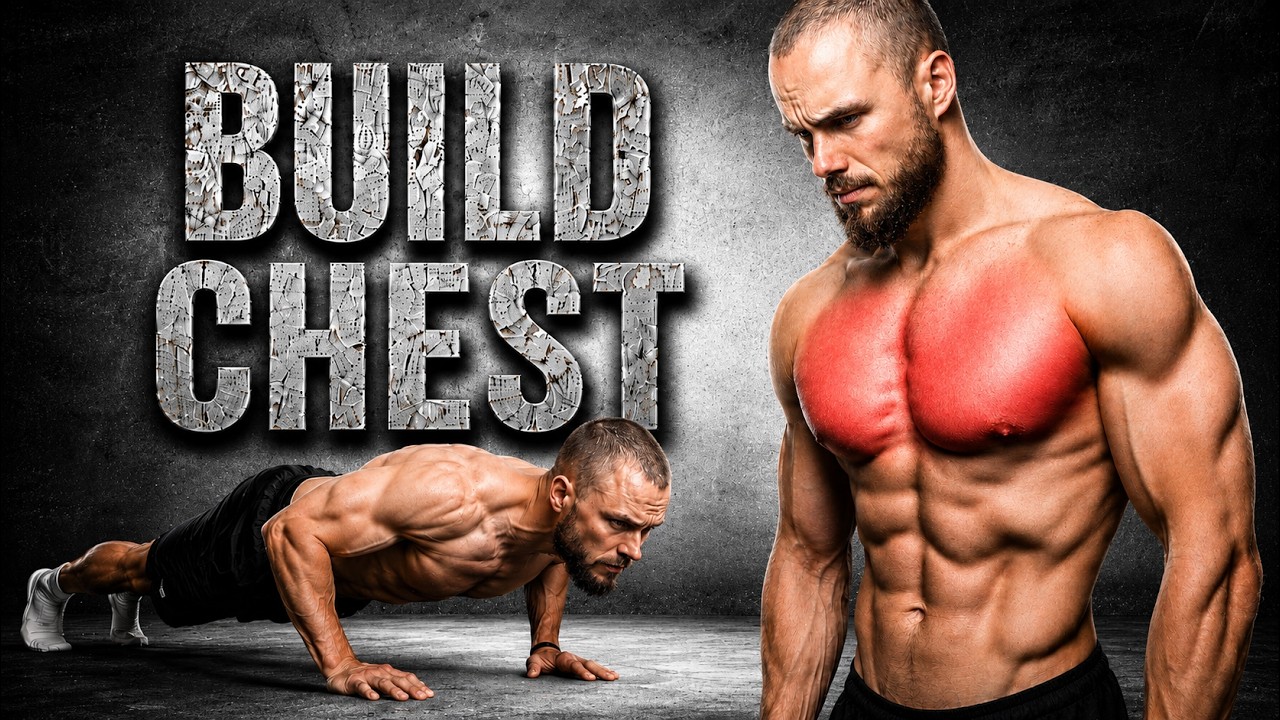 Chest Workout At Home | Build an Anime Physique 1