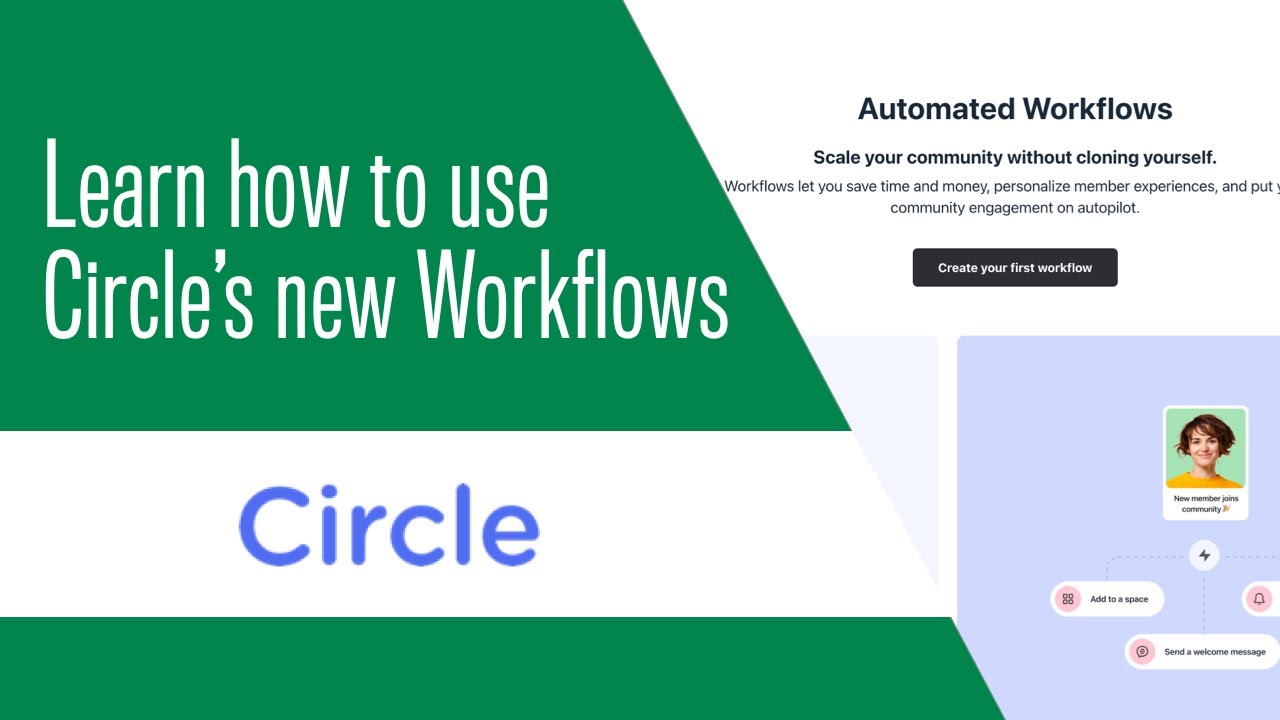 Make your new members feel welcome with Circle Workflows