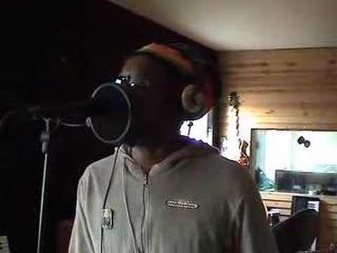 Indigo Sun, Jah Bobby Recording vocals  for Peaceful world