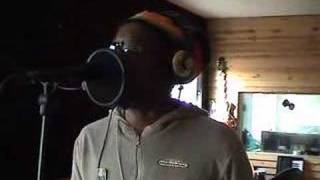 Indigo Sun, Jah Bobby Recording vocals  for Peaceful world