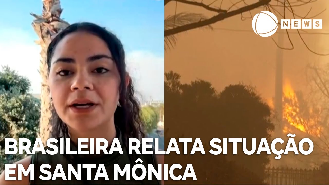 Brasileira relata situação em Santa Mônica, na Califórnia
