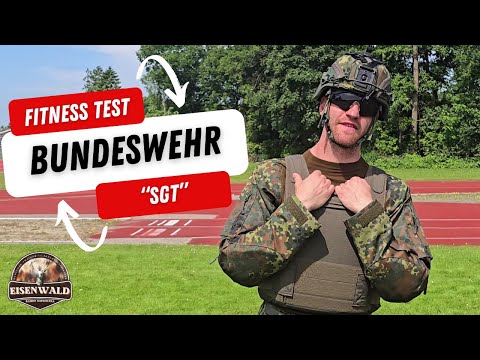 SGT Test der Bundeswehr – Ich zieh’s durch! 4 Übungen, 180 Sekunden Zeit mit 20kg Zusatzgewicht!