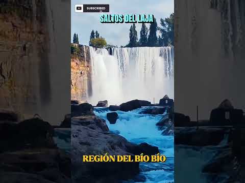 SALTOS DEL LAJA🇨🇱#chile #biobio #cascada #cascadas #viajes #paisaje #surdechile #airelibre #turismo