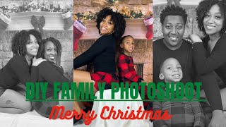 DIY Christmas Photoshoot || Amazon Backdrops