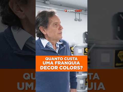 QUANTO CUSTA UMA FRANQUIA DA DECOR COLORS?