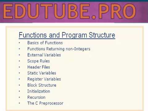 C Programming Tutorials  05 01