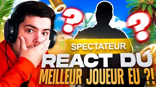 je RÉAGIS à une GAME de SOLO sur Warzone !! je SPEC LE MEILLEUR JOUEUR EU ?! (caldera spec solo #3)